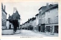 Les rues de La Mothe saint Hray.