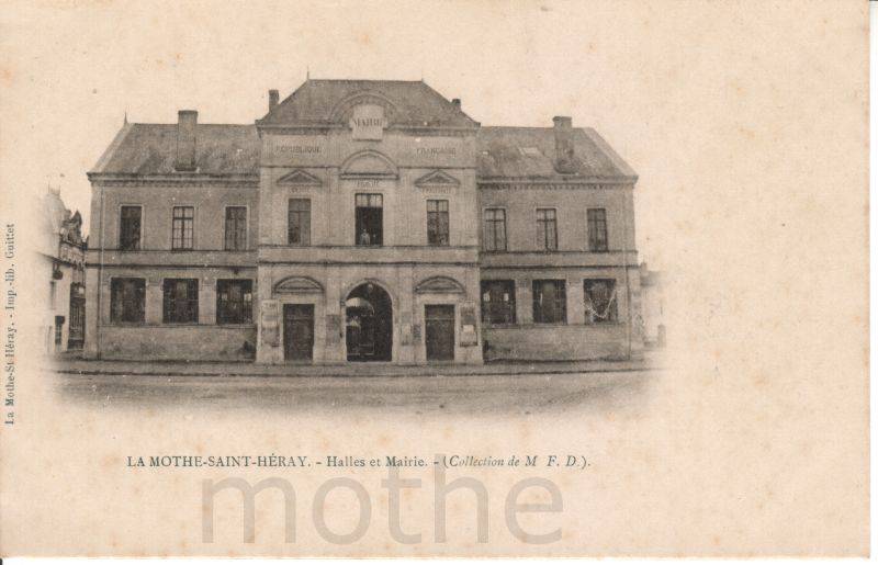 La mairie de La Mothe saint Hray