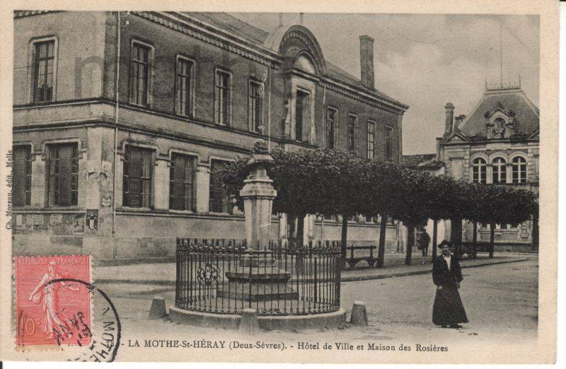 La mairie de La Mothe saint Hray