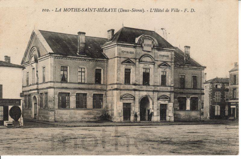 La mairie de La Mothe saint Hray