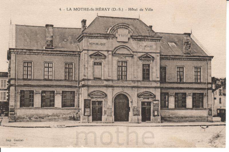 La mairie de La Mothe saint Hray