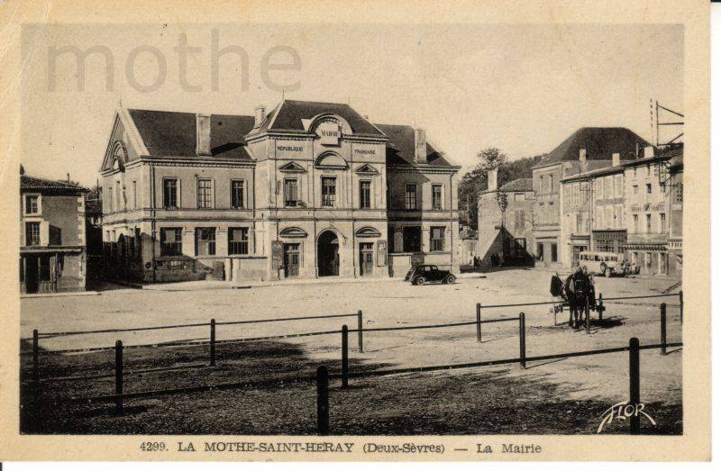 La mairie de La Mothe saint Hray