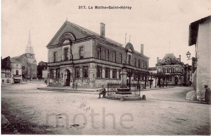 La mairie de La Mothe saint Hray