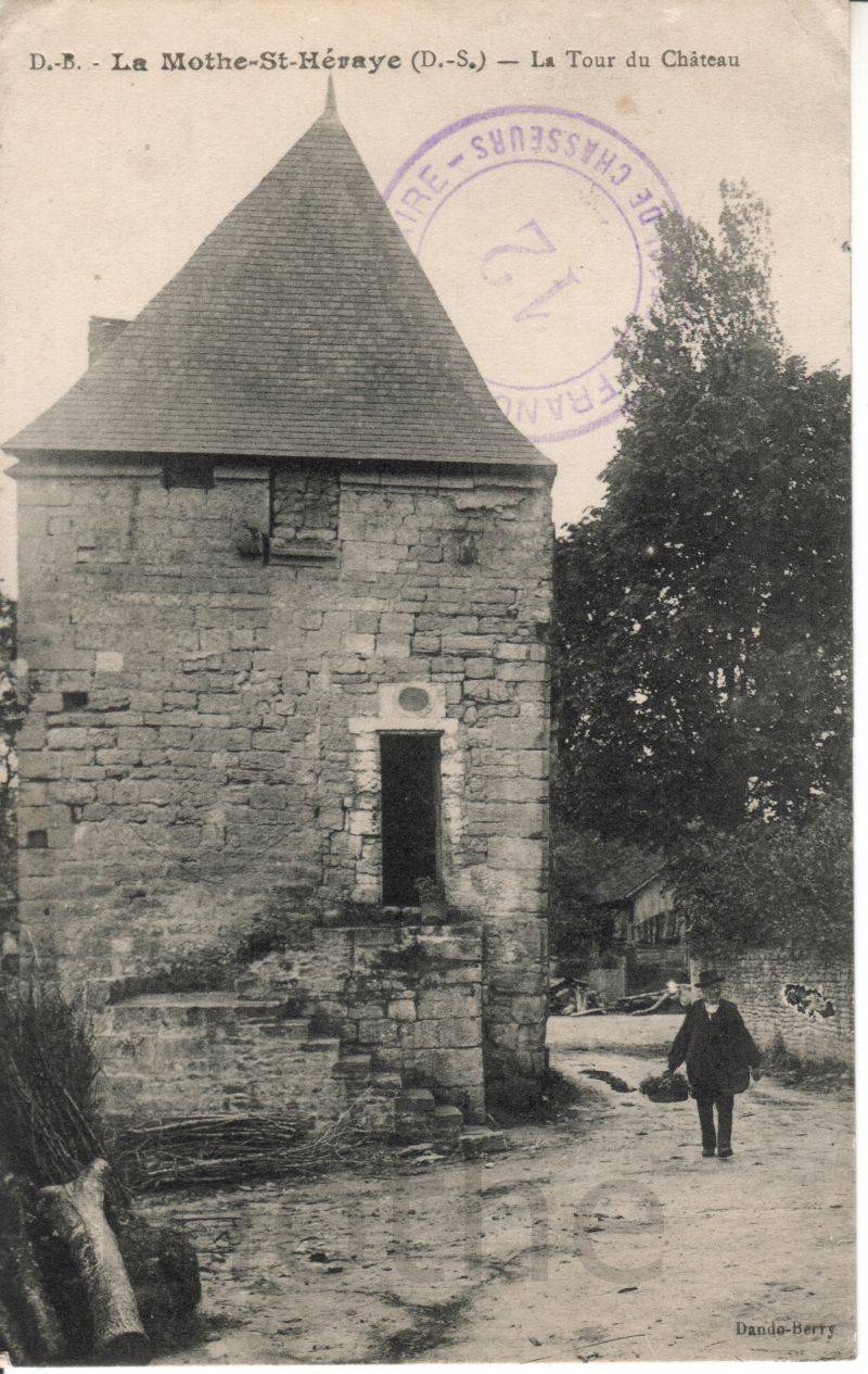 Le chteau et l'orangerie de La Mothe saint Hray