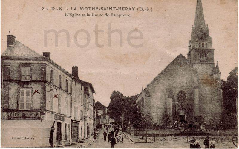 Les lieux de culte de La Mothe saint Heray