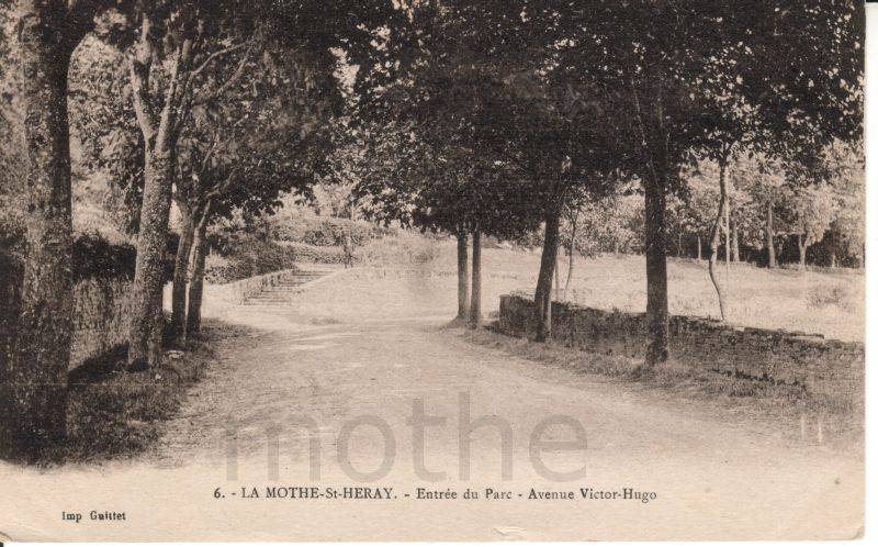 Les rues de La Mothe saint Hray.