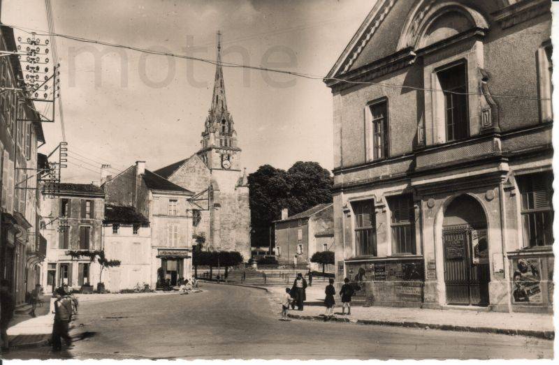 Les rues de La Mothe saint Hray.