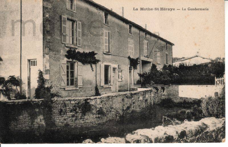 Les rues de La Mothe saint Hray.