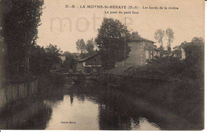 Les rues de La Mothe saint Hray.