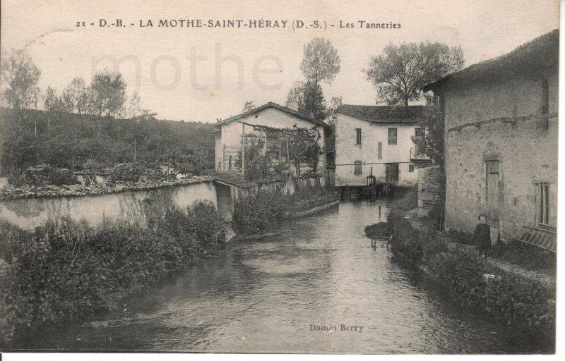 Les rues de La Mothe saint Hray.