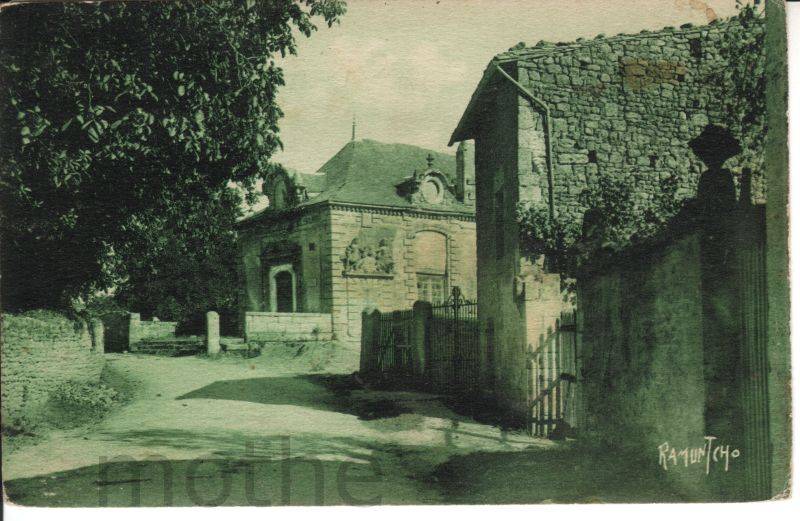 Les rues de La Mothe saint Hray.