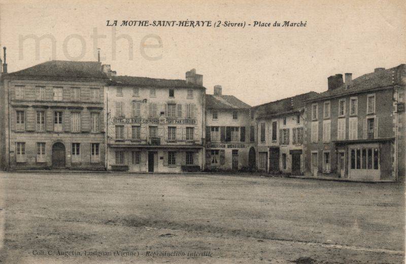 Les rues de La Mothe saint Hray.