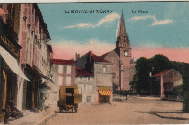 Les rues de La Mothe saint Hray.