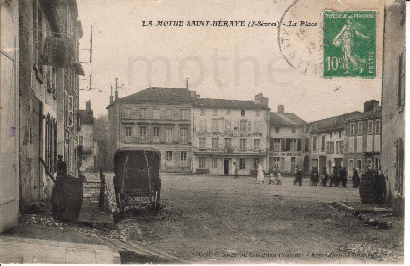 Les rues de La Mothe saint Hray.