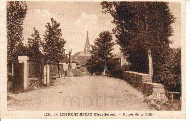 Moulins et pont l'abb de La Mothe saint Hray