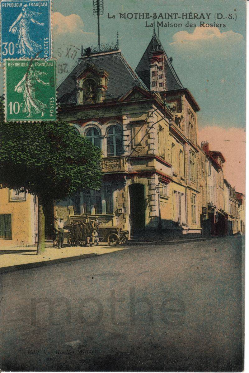 Rosires et sa maison  La Mothe saint Hray