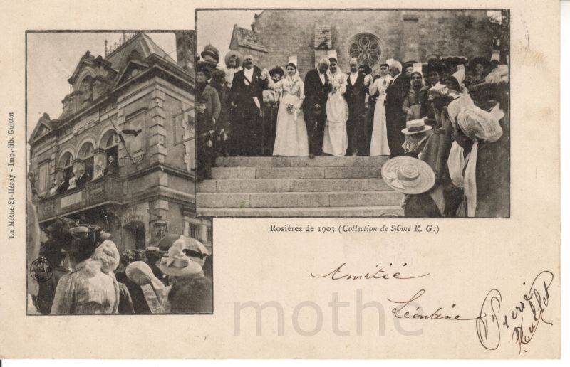 Rosires et sa maison  La Mothe saint Hray