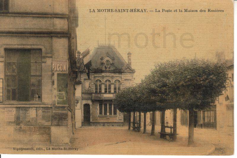 Rosires et sa maison  La Mothe saint Hray