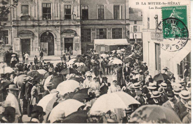 Rosires et sa maison  La Mothe saint Hray