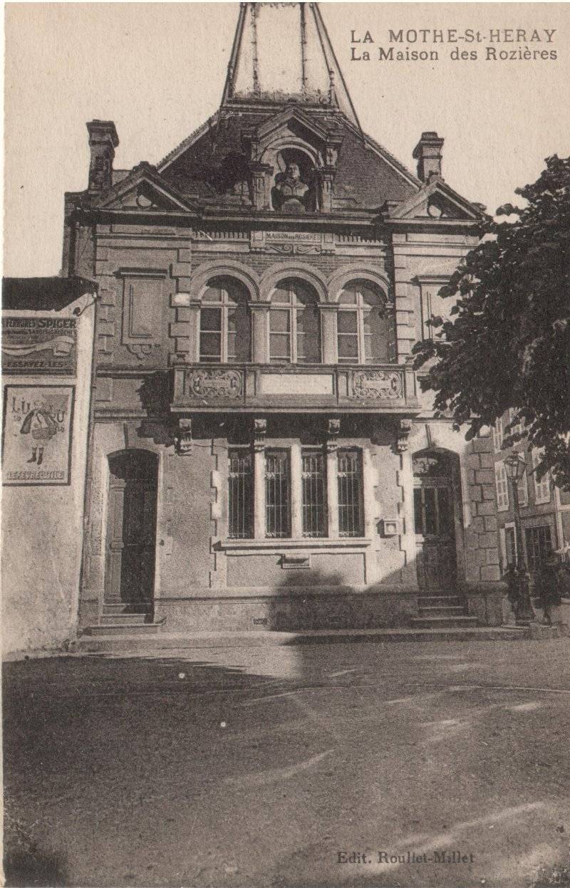 Rosires et sa maison  La Mothe saint Hray