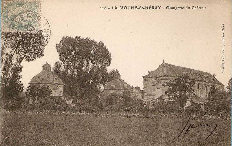 Le chteau et l'orangerie de La Mothe Saint-Hray