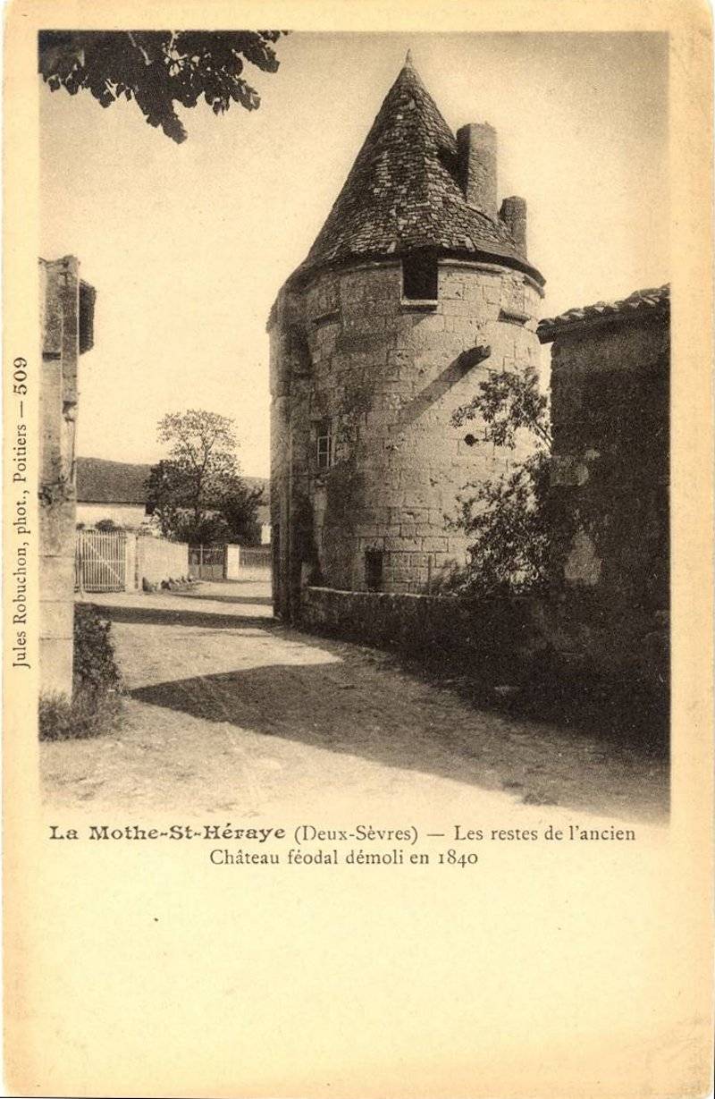 Le chteau et l'orangerie de La Mothe Saint-Hray