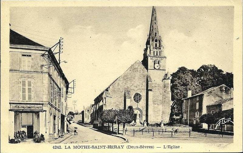 Les lieux de culte de La Mothe saint Heray