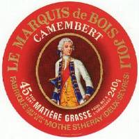 Etiquette de fromage de La Mothe saint Hray