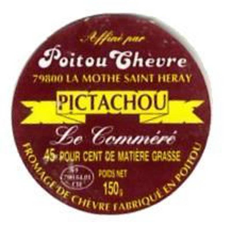 Etiquette de fromage de La Mothe saint Hray