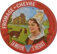 Etiquette de fromage de La Mothe Saint Hray