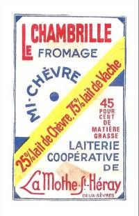 Etiquette de fromage de La Mothe saint Hray