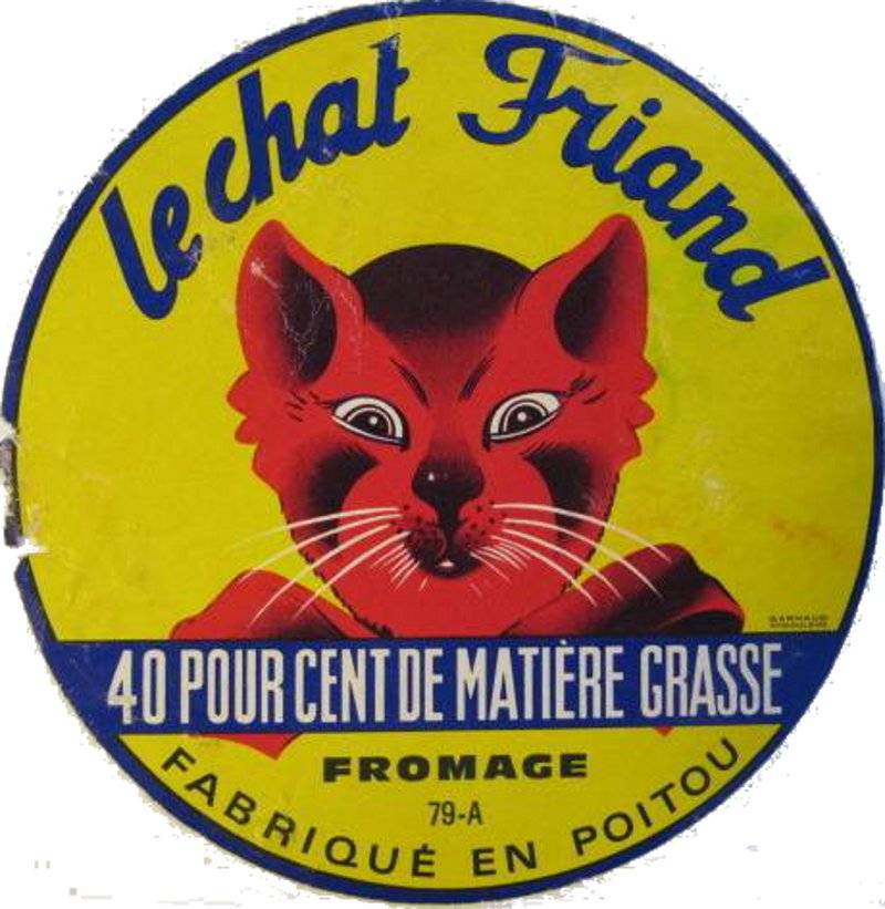 Etiquette de fromage de La Mothe saint Hray