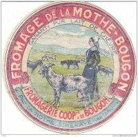 Etiquette de fromage de La Mothe saint Hray