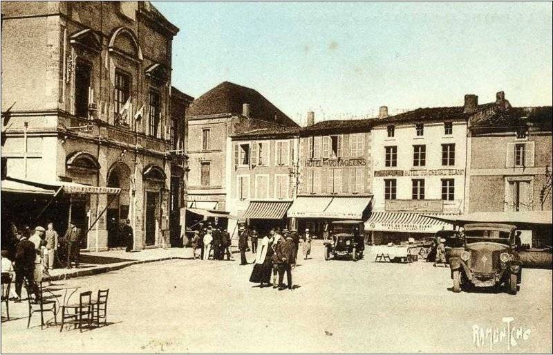 La mairie de La Mothe saint Hray