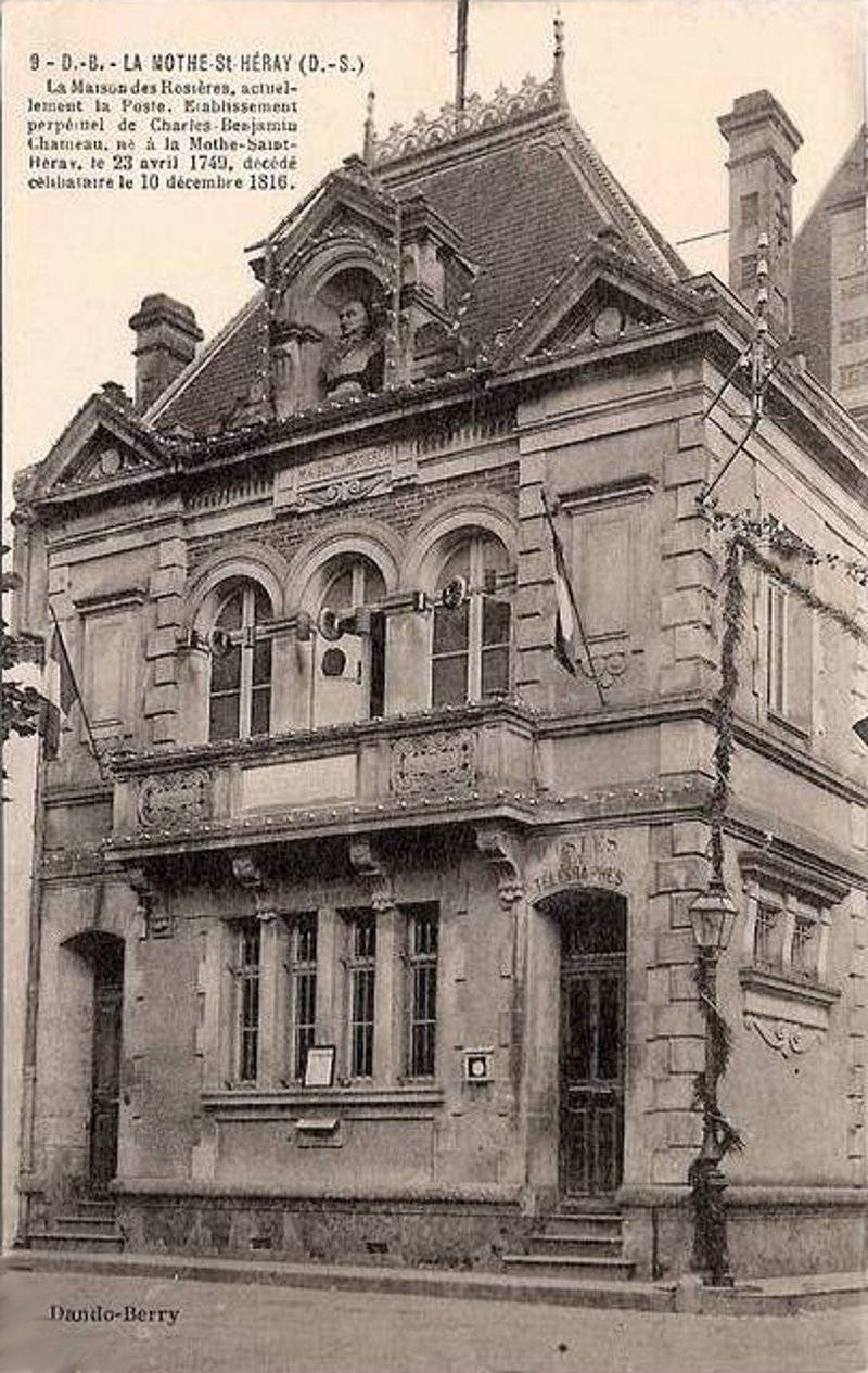 Rosires et sa maison  La Mothe saint Hray