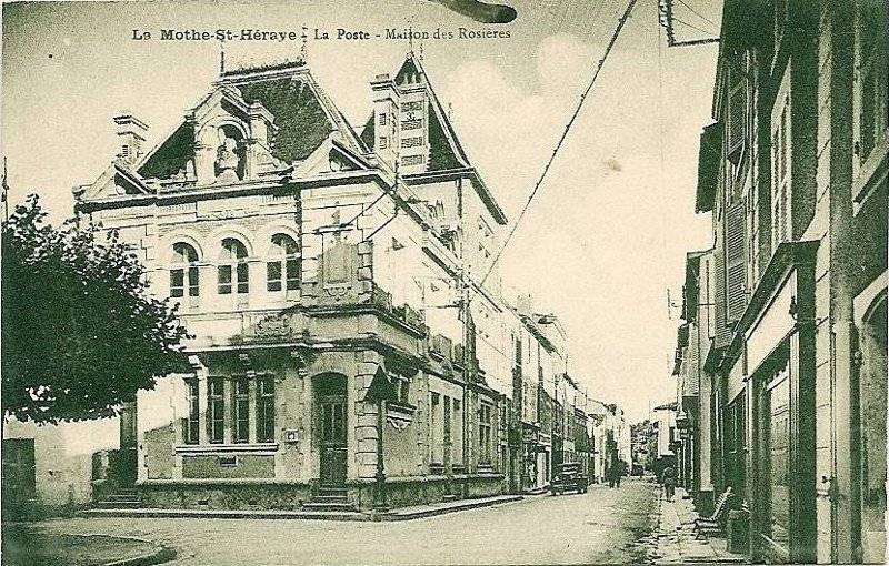 Les rues de La Mothe saint Hray.