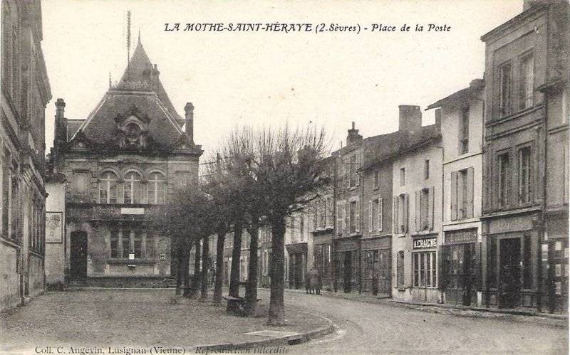 Les rues de La Mothe saint Hray.