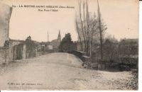 Les rues de La Mothe saint Hray