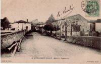 Les rues de La Mothe saint Hray