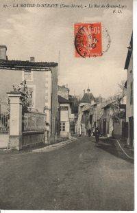 Les rues de La Mothe saint Hray