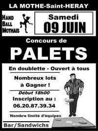 concours de palet du hand 2012.