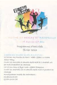 Affiche espace jeune fvrier 2013.