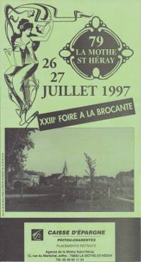 Foire  la brocante 1997.