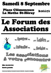 Forum des associations 2012.