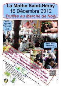 March aux truffes et de Nol.