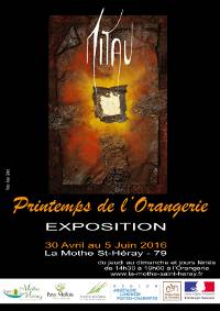 Printemps de l'orangerie 2016.