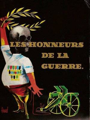 affiche original du film les honneurs de la guerres