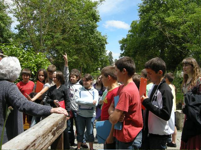 visite du moulin du pont l'abb  juin 2010.