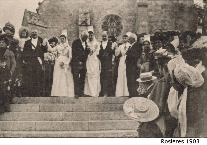 Rosire 1903  La Mothe saint-Hray.