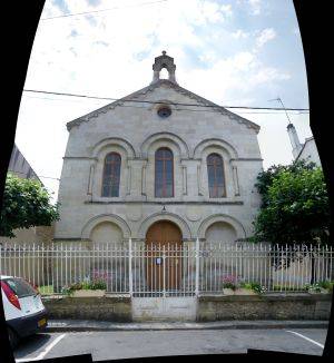 Le temple de La Mothe saint-Hray